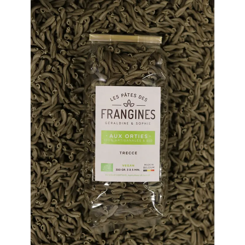 [PF/SORTIE01] Pâtes FRANGINES aux orties - Trecce (Sachet 350g)